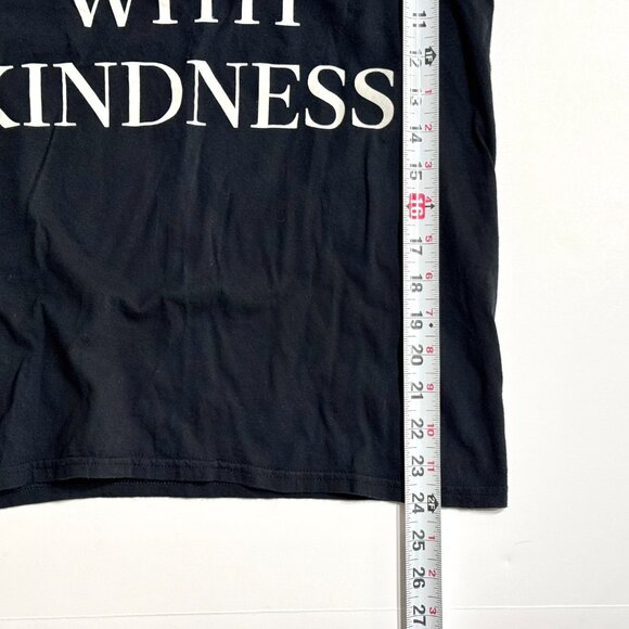 Harry Styles Treat People With Kindness Black T-Shirt Official 2017 Tour Merch - Picture 6 of 6